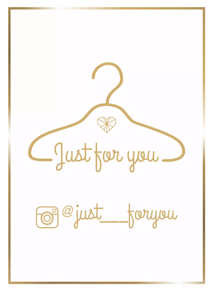 JUST FOR YOU LOGO